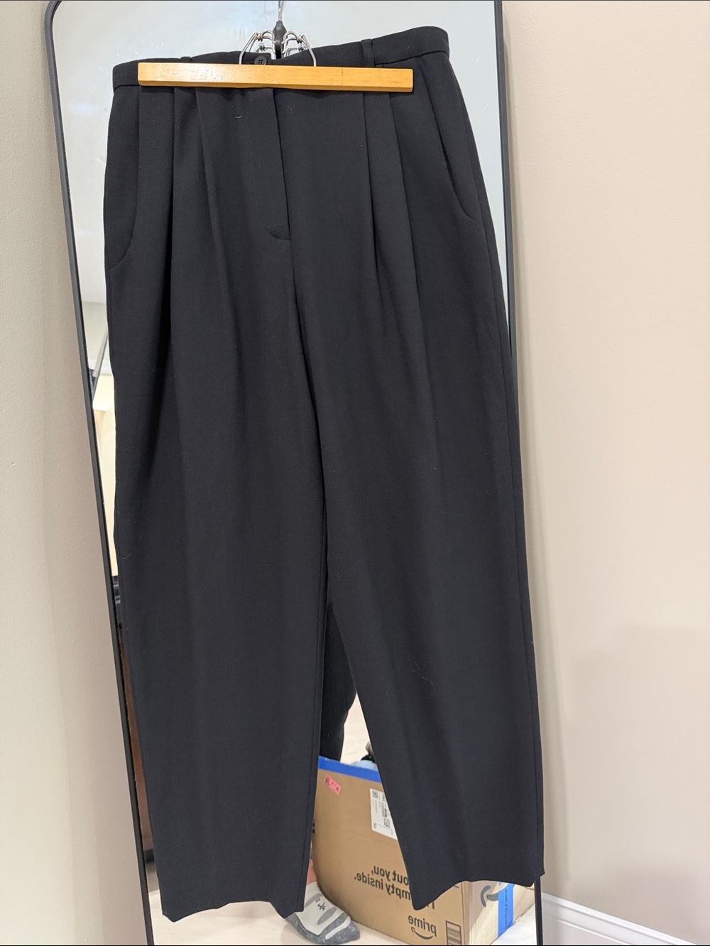Vintage Giorgio Armani Black Wool Le Collezioni pants - Picture 6 of 7